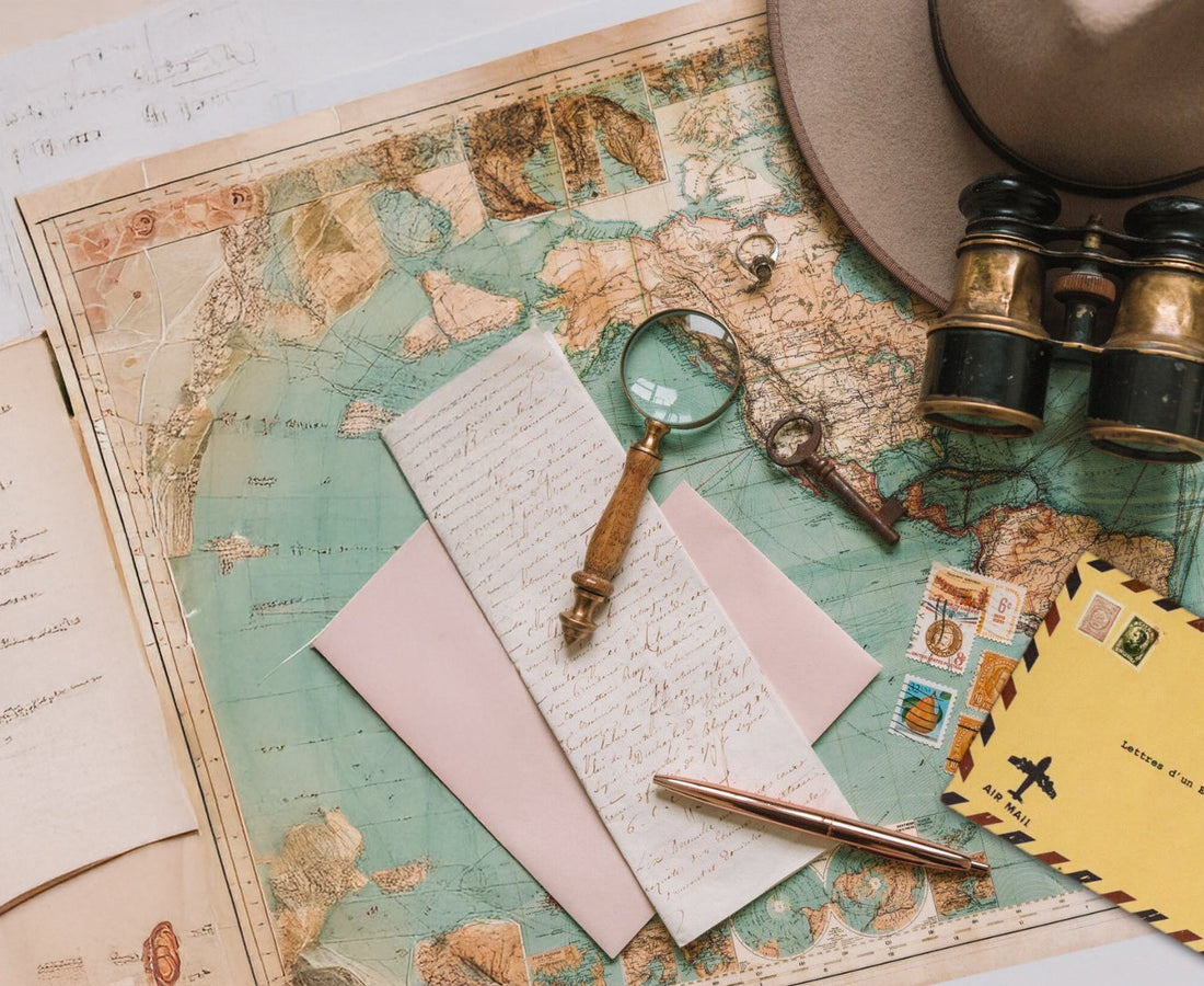 PORTRAIT DE LUCIEN, L’EXPLORATEUR QUI ÉCRIT AUX ENFANTS