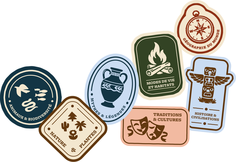Badges illustrés