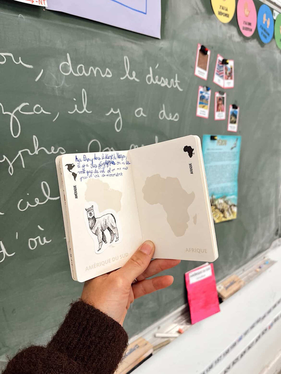 Sophie D., enseignante en CE2,sur la lettre sur du Pérou